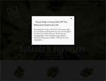 Tablet Screenshot of durangoorganics.com